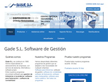 Tablet Screenshot of gadesl.com